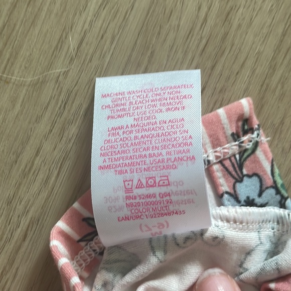 Pink button up dress no boundaries floral and stripes pink dress with lace back - Picture 8 of 8